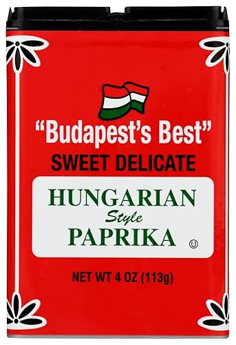 Budapests Best Paprika 4 oz Sweet Delicate Hungarian Style