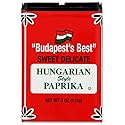 Budapests Best Paprika 4 oz Sweet Delicate Hungarian Style