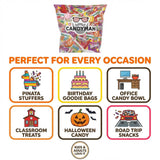 Candyman Candy Variety Pack, 1 lb, Individually Wrapped Bulk Candy