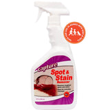 Capture Spot and Stain Remover Carpet - Dirt, Juice, Coffee, Wine, Food and Tough Rug Stains Eliminator - Couch, Sofa Cleaner and Stain Remover