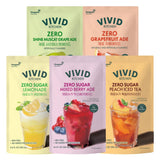 VIVID KITCHEN | Mixed Berry Ade Pouch drinks - Zero Sugar, Zero Calories | Korean Convenience Store Drink | No Artificial Preservatives or Corn Syrup