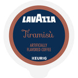 Lavazza Keurig® K-Cup® Flavor Variety Pack, Light-Medium Roast (30 Pods: 10 Tiramisu, 10 Vanilla Affogato, 10 Caramel Biscotti)