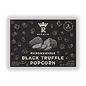 Regalis Microwavable Black Truffle Popcorn, Non-GMO Kernels, Real Black European Truffle, 3 Bags