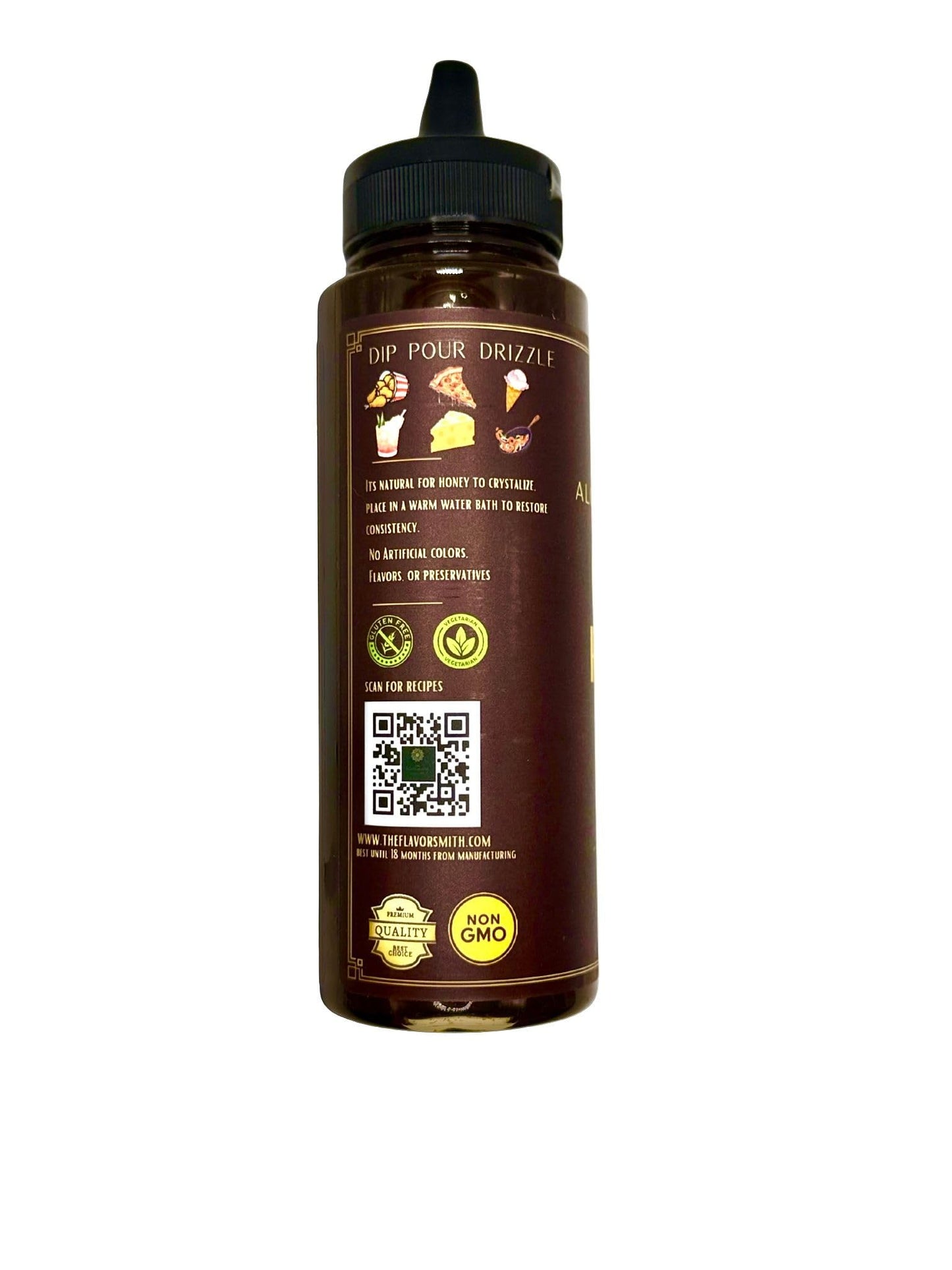 Alchemy Of Food Sauce Honey Hot Calabrin, 12 oz