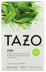 Tazo Zen Green Tea, 20 Count
