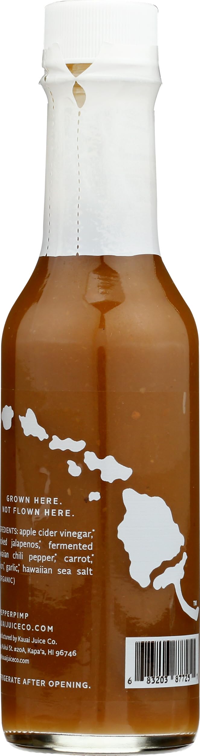 Kauai Juice Co, Sauce Hot Fermented Kiawe Smoked, 5 Ounce
