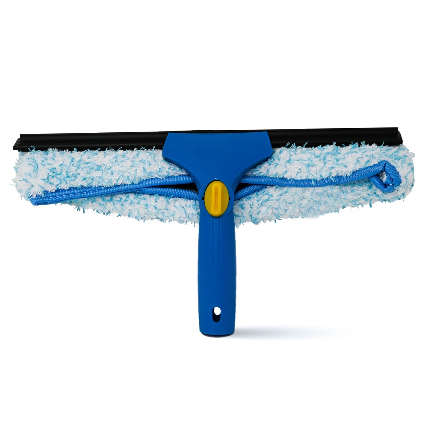 Kleen Handler Professional 2-in-1 Squeegee for Window Cleaning Tool Combo - 14" Squeegee & Microfiber Scrubber Sleeve, Window Glass Cleaning Kit