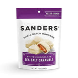 Sea Salt White Chocolate Caramels 7 oz. Pouch by Sanders
