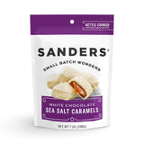Sea Salt White Chocolate Caramels 7 oz. Pouch by Sanders