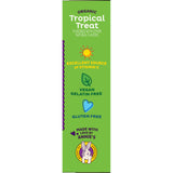 Annie's Organic Bunny Fruit Flavored Snacks, Tropical Treat, Gluten Free, 10 Pouches, 7 oz