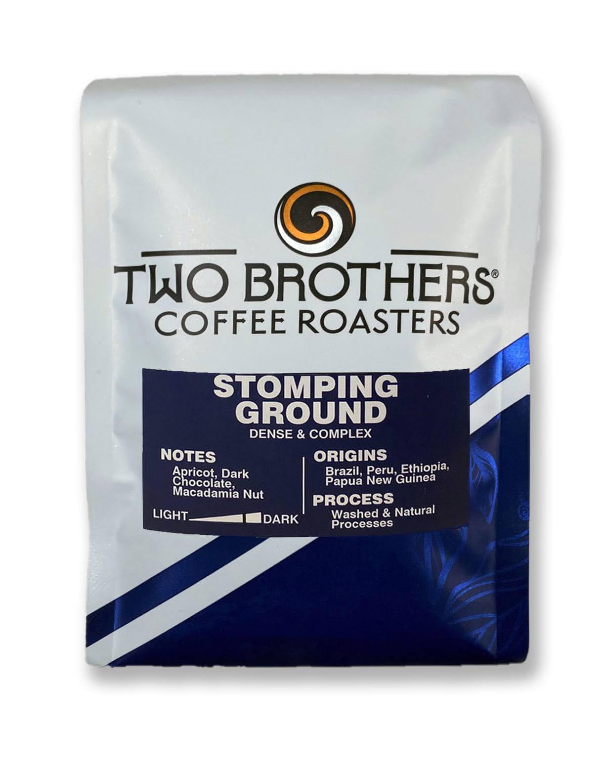 Two Brothers Coffee Roasters Stomping Ground Espresso - 12oz - Ground