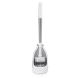 Polder Belle Design Toilet Brush Caddy with Optimized Brush Head for Hard-to-Reach Places