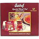 Sadaf Special Blend Tea with Earl Grey, 50-count (Pack of 2)