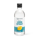 Amazon Grocery, Pure Lemon Extract, 16 Fl Oz