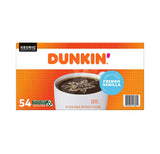 Dunkin' French Vanilla Coffee, 54 Keurig K-Cup Pods