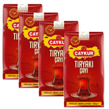ÇAYKUR Tiryaki Turkish Black Tea, Strong Brew, Deep Reddish Color & Full-Bodied Flavor, High-Grown Tea Leaves, Loose Leaf Natural Tea 500g / 17.6 oz