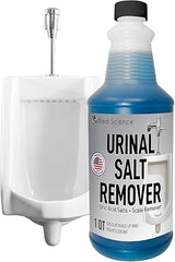 Allied Science Urinal Salt, Calcium and Mineral Scale Remover - Eliminates Urine Odor, Destroys Uric Acid Salt, Deposit Buildup