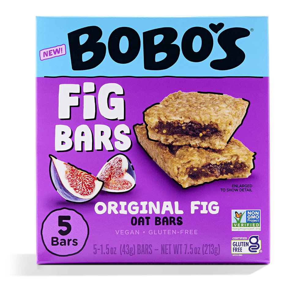 Bobo's Oat Bars Original Fig Bar 5 Count, 1.5 OZ