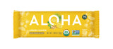 ALOHA Organic Plant Based Protein Bars - Lemon Cashew - Single Bar - Vegan, Low Sugar, Gluten-Free, Paleo, Low Carb, Non-GMO, No Stevia & No