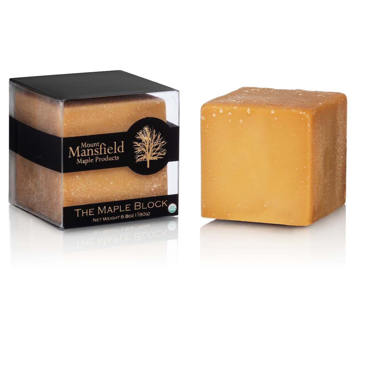 Mount Mansfield Maple- Certified Organic Pure Vermont Maple Block