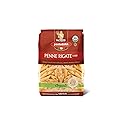 PASTA ZARA - Penne Rigate - Organic - 100% Italian Pasta, Made with Durum Wheat Semolina Flour, Non GMO, Kosher (1 LB. BAG) - Consistently al Dente.