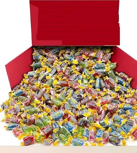 Jolly Rancher Hard Candy Bulk -10LB - 720 pieces - Assorted Variety Individually Wrapped Hard Candy to Celebrate Birthdays, Halloween, Easter Hunt