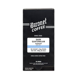 Baronet Coffee Pods [French Roast Kenya-54 Pods] Single Cup Use, Like Senseo [3 Boxes of 18 Single Serve 10 Gram] Regular Strength [Dark French Roast
