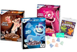 Monster Breakfast Variety Pack Cereals | Featuring Boo Berry, Frankenberry and Count Chocula Flavored Cereals | Bundled with Halloween Fun Marshmallow