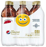 Pepsi Caffeine Free Diet Bottle, 6 ct