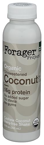 Forager Project Organic Unsweetened Cashew Coconut Shake, 12 FZ