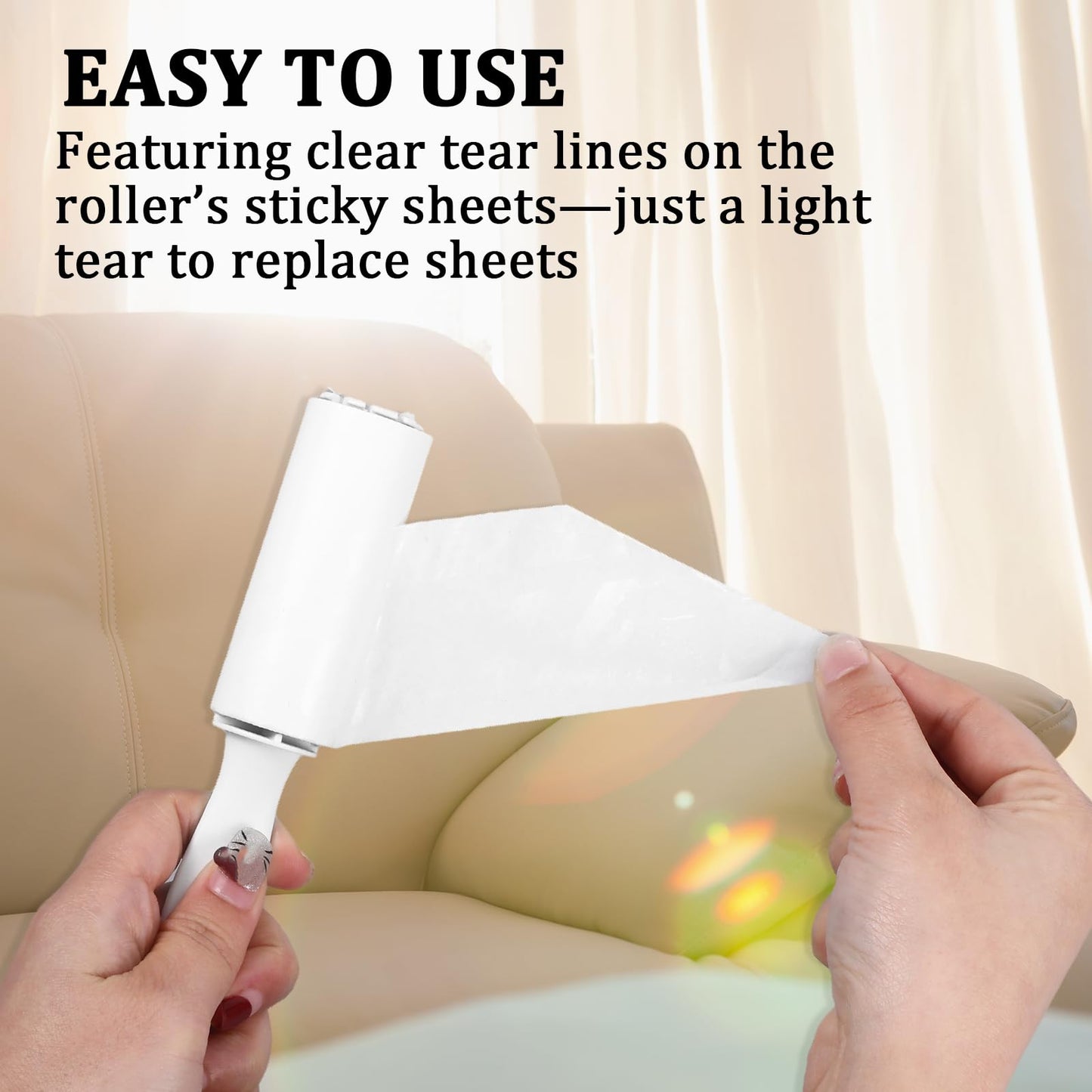 36 Pcs Lint Roller for Pet Hair Extra Sticky and Clothes,Mini Travel Lint Rollers Disposable Sheets Remove Dog/Cat Hair for Home Car Travel Use