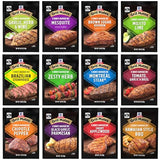 McCormick Grill Mates Marinade Mix Variety Pack, Includes 12 Marinade Mixes, Sweet, Smoky, Spicy, and Savory Flavors, For Chicken, Beef, Pork, Shrimp