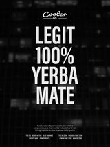 COOLER CO. YERBA MATE | Organic Caffeine | Sugar-Free THE OG Unsweet (12PK)