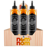 Heartbeat Hot Sauce Pineapple Habanero - (Pack of 3, 6oz ) Bottles - Habanero Hot Sauce for Cooking and Dipping - Hot Ones Hot Sauce Inspired Flavor