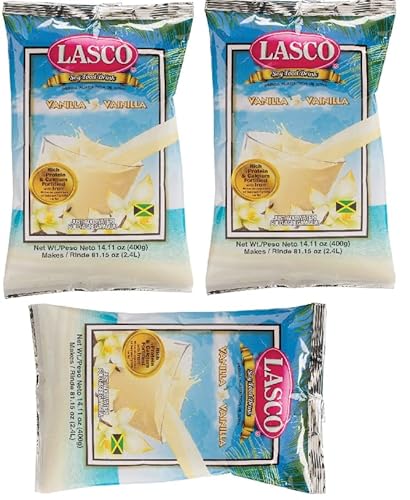 Lasco Vanilla Food Drink ...Available in 2 sizes 3 Pack (400g Lasco Vanilla Food Drink)