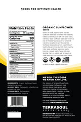 Terrasoul Superfoods Organic Hulled Sunflower Seeds, 2 Pounds