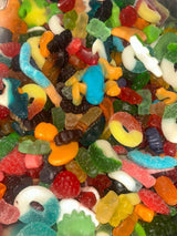 Exotic Gummy Mix - Premium Assorted Candy Variety - Fruity, Sour, & Unique Gummies - Fun Snack Gift for All Ages - Available in 8oz, 1lb, 2lb, 3.25lb