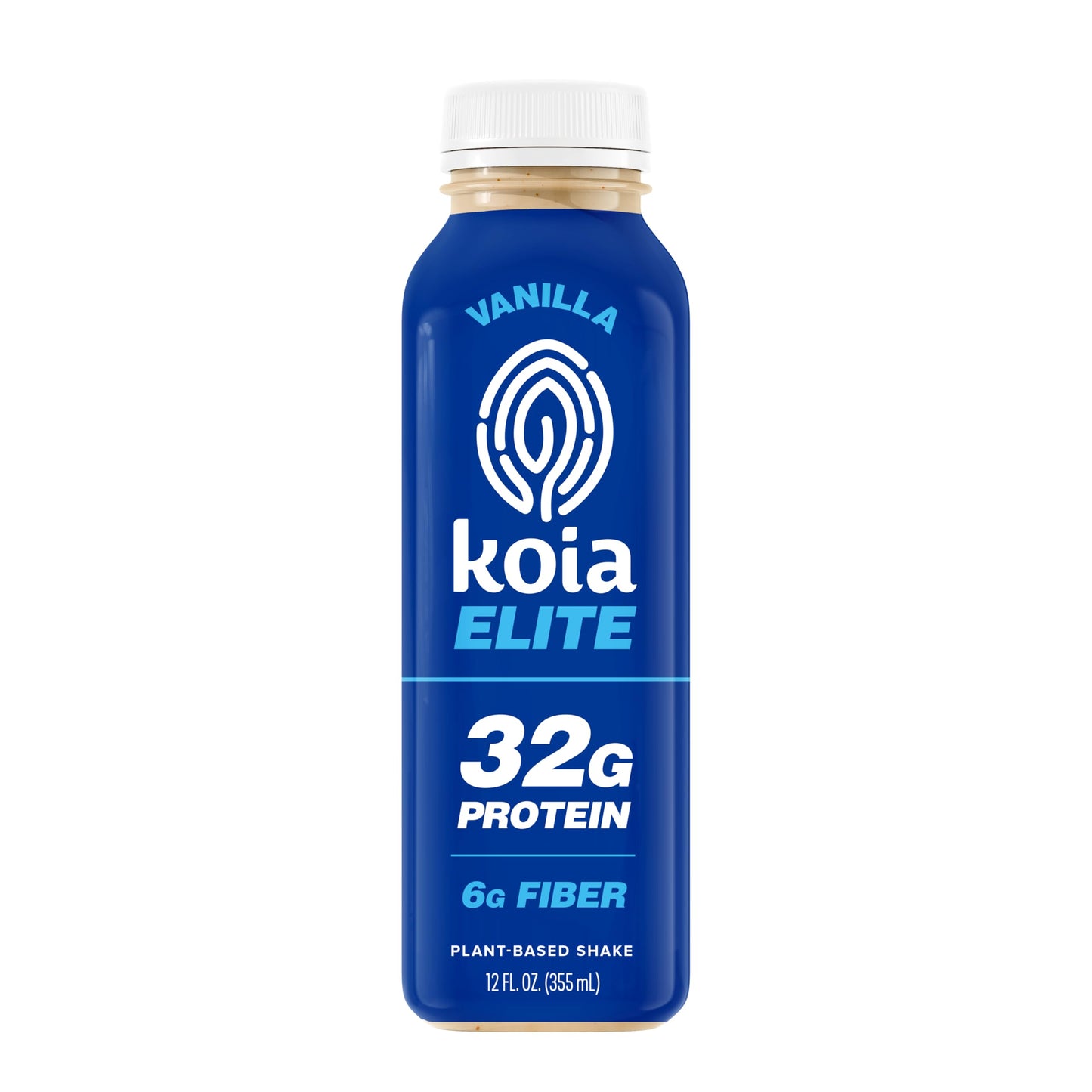Koia Elite - Vanilla - 32g Protein - Ready To Drink Plant Protein Shake - Low Sugar, Dairy Free, Gluten Free, Soy Free, Non GMO, Kosher, Vegan (12 Fl