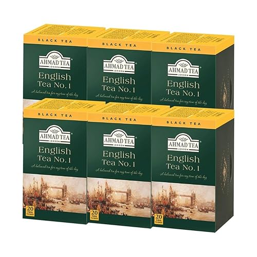 Ahmad Tea English Tea No.1, 20 count, 1.4 oz (Pack of 6)