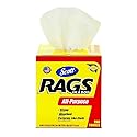 Kimberly-Clark Scott BEhWDk 75260 Rags in a Box, White, All-Purpose, 200 Towels (3 Pack)