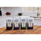 Jim’s Organic Coffee - Blend X AKA Witches Brew: Whole Bean Very Dark Roast (11oz) -100% Arabica Coffee Beans - USDA Certified Organic - Kosher