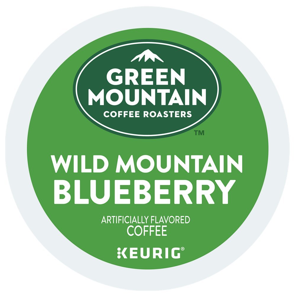 Green Mountain Wild Mountain Blueberry K-cups for Keurig Brewers 72 Count (3 Packs of 24)