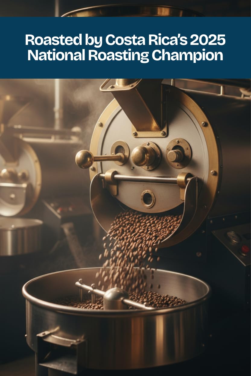 Espresso Coffee Beans - Specialty Grade Costa Rica Coffee - Single Origin Nicoya Blue Zone - Fresh Roasted Whole Bean by Champion Roaster