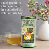The Republic of Tea - Pineapple Ginger Daily Green Tea, 50 Tea Bag Tin