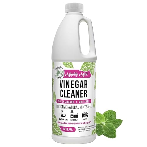Mighty Mint Vinegar Cleaner, All-Purpose Cleaning for Household Surfaces, Natural Mint Scent, 32oz