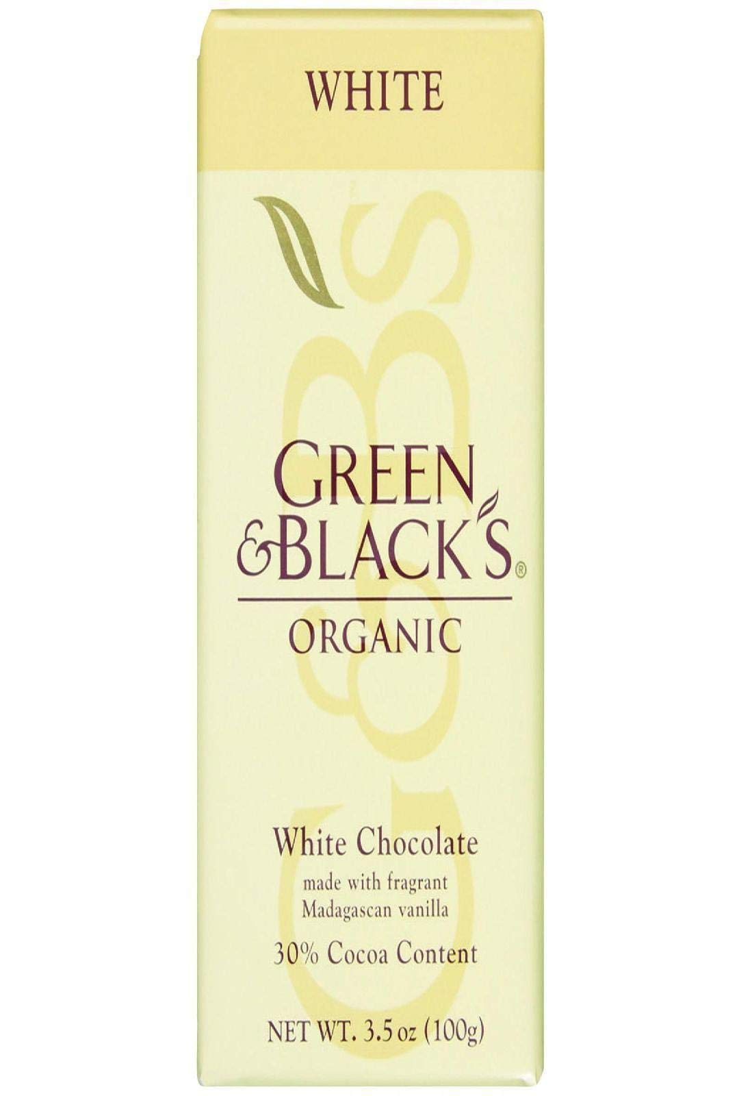 Green & Black’s: Organic White Chocolate (1 x 3.5 oz)