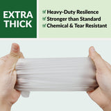 GORILLA SUPPLY Disposable Heavy Duty Vinyl Gloves Latex Free Powder Free, BPA Free Food Safe Grade Disposable Glove, Small S, 300 Count
