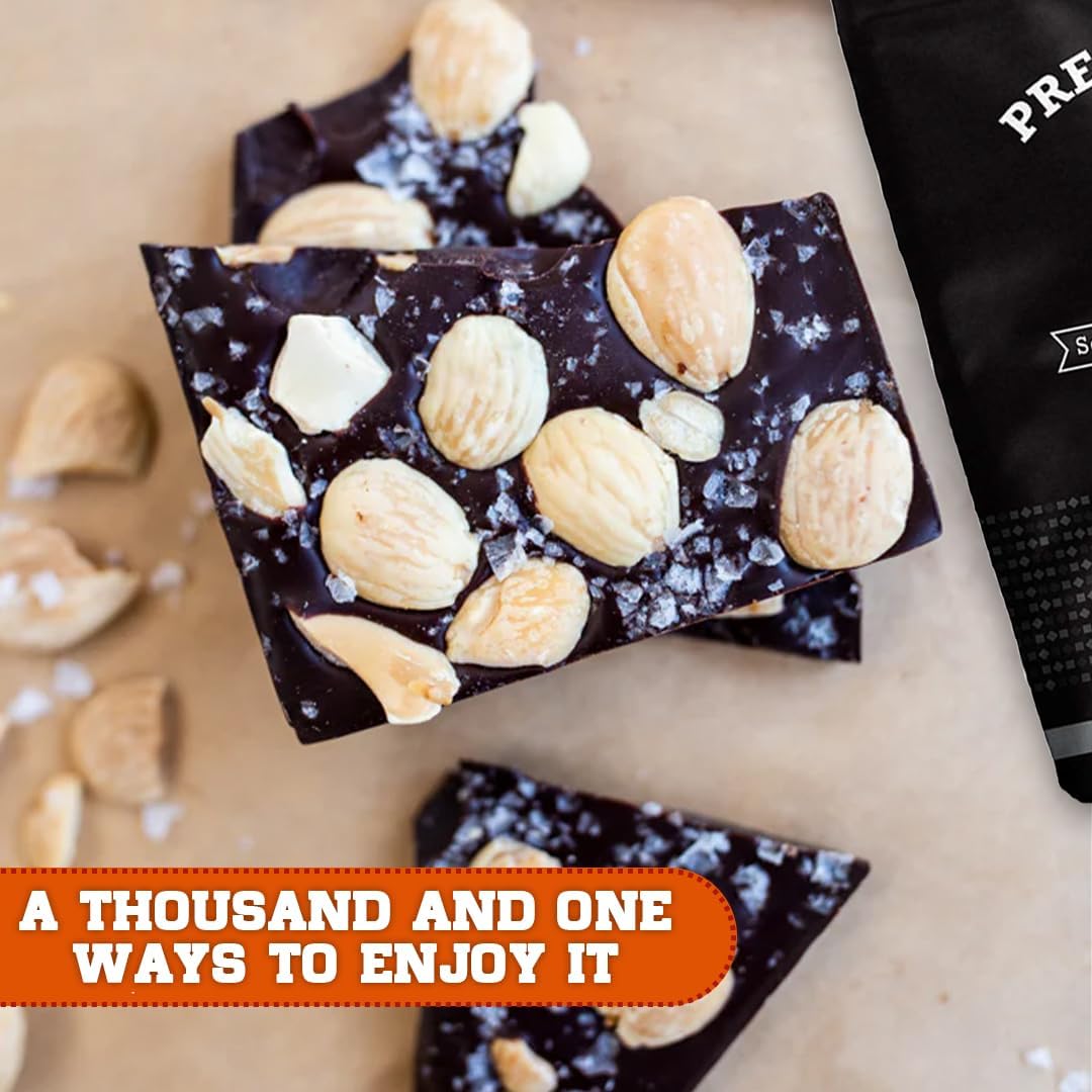 Almonds, Marcona California Raw Whole (1 lb.) by Presto Sales LLC| Perfectly Natural Quality| Fresh| Shorter and Sweeter than the California variety|