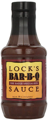 Lock BBQ Sauce, 18-Ounce (Pack of 6)