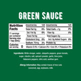 Melinda’s Green Sauce - Gourmet Mild Chile Verde Hot Sauce Made With Fresh Ingredients, Tomatillos, Jalapeño, Spinach & Cilantro - 12 oz, 2 Pack